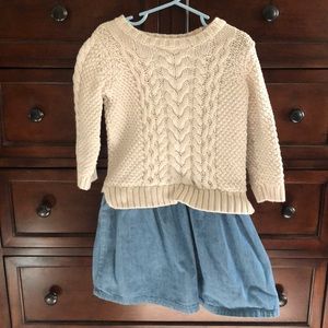 Size 5T GAP Kids sweater dress